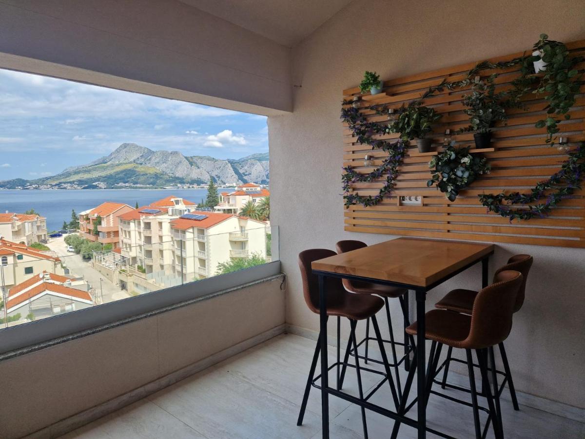 Ferienwohnung Amazing Sea View Omiš Exterior foto