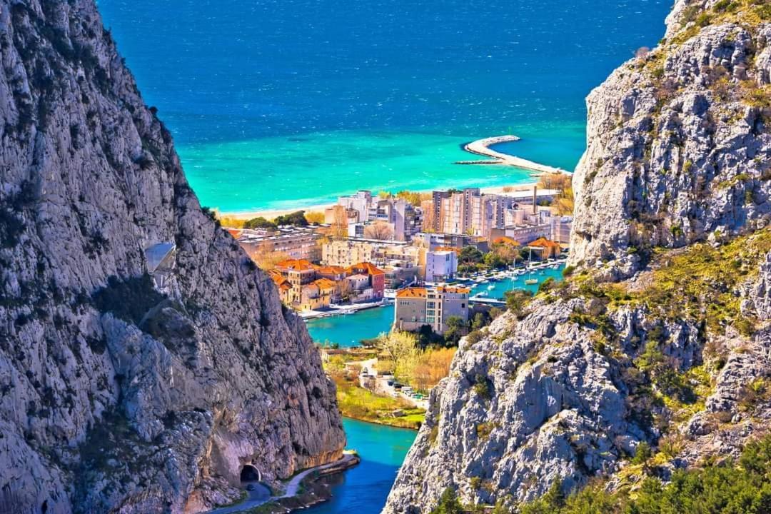 Ferienwohnung Amazing Sea View Omiš Exterior foto