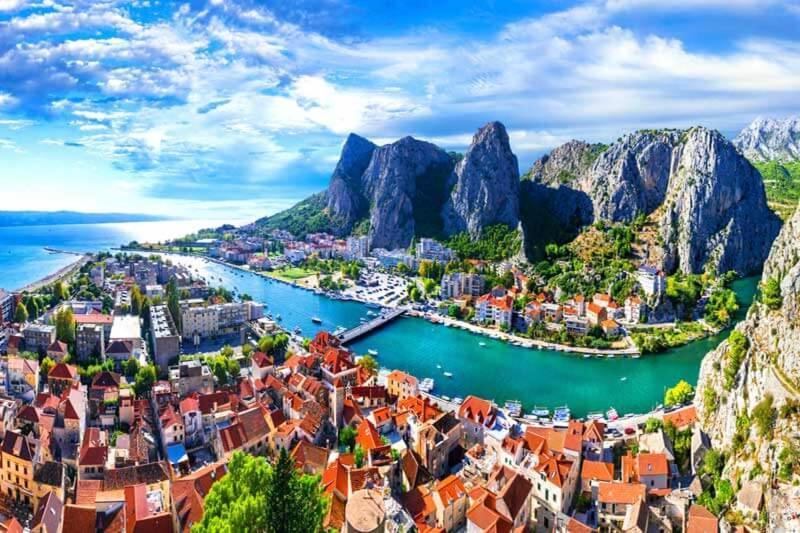 Ferienwohnung Amazing Sea View Omiš Exterior foto